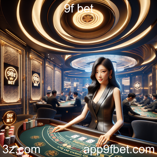 A Tração do Cassino Ao Vivo no 9f Bet